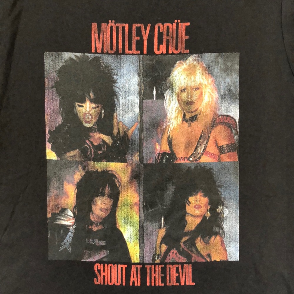 MOTLEY CRUE TEE / M 🍁